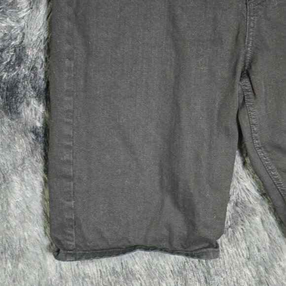 Neo Blue Skater Jean Shorts Mens 38 Black Made in USA Vintage Denim - Picture 4 of 10